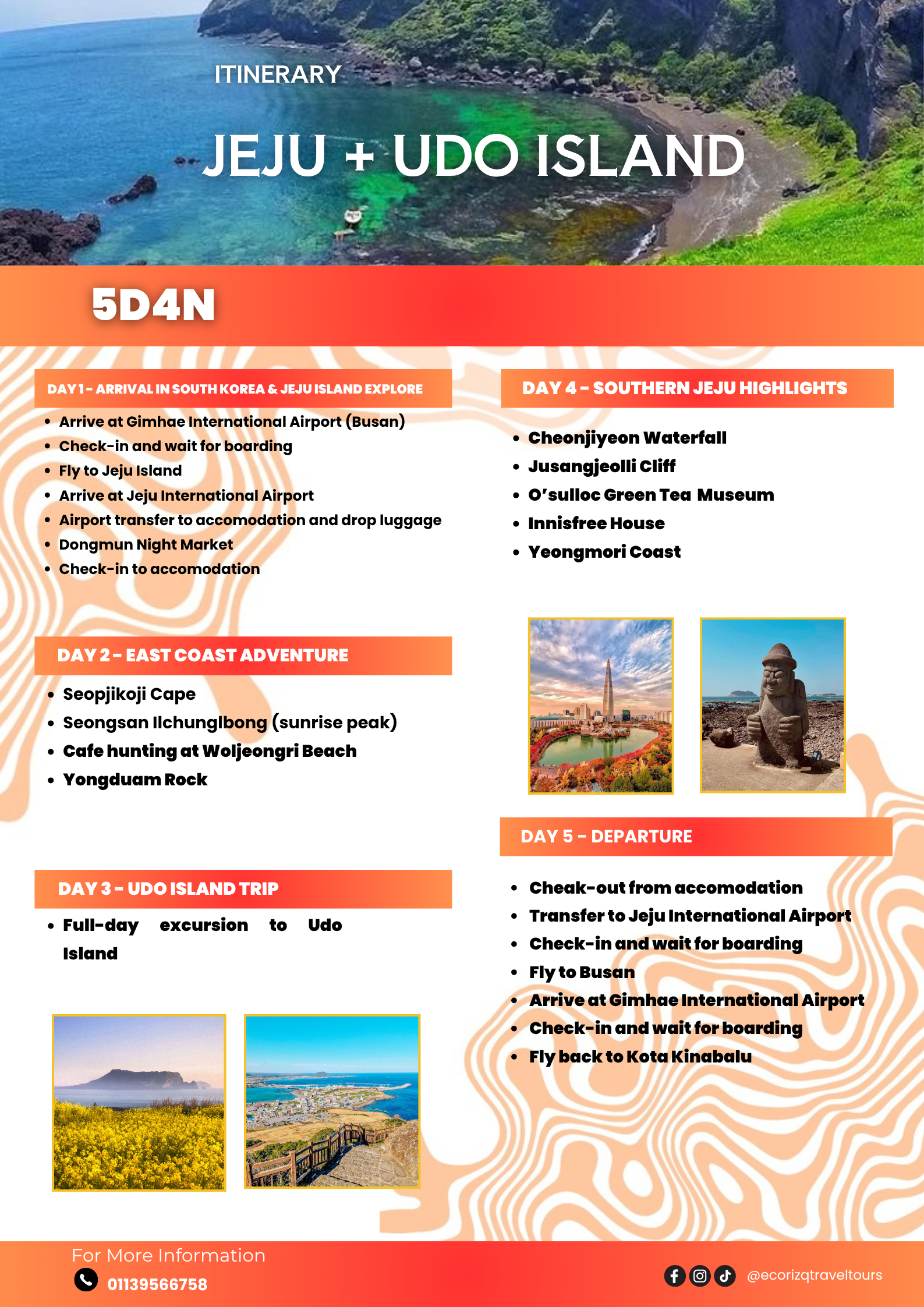 Osaka + Kyoto + Nara + Universal Studio (5D4N) Itinerary