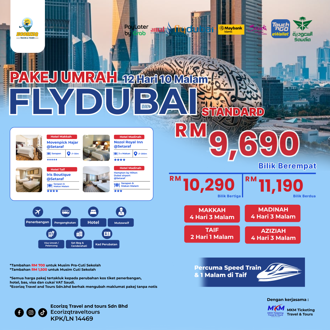 Umrah Menara Jam Standard Package
