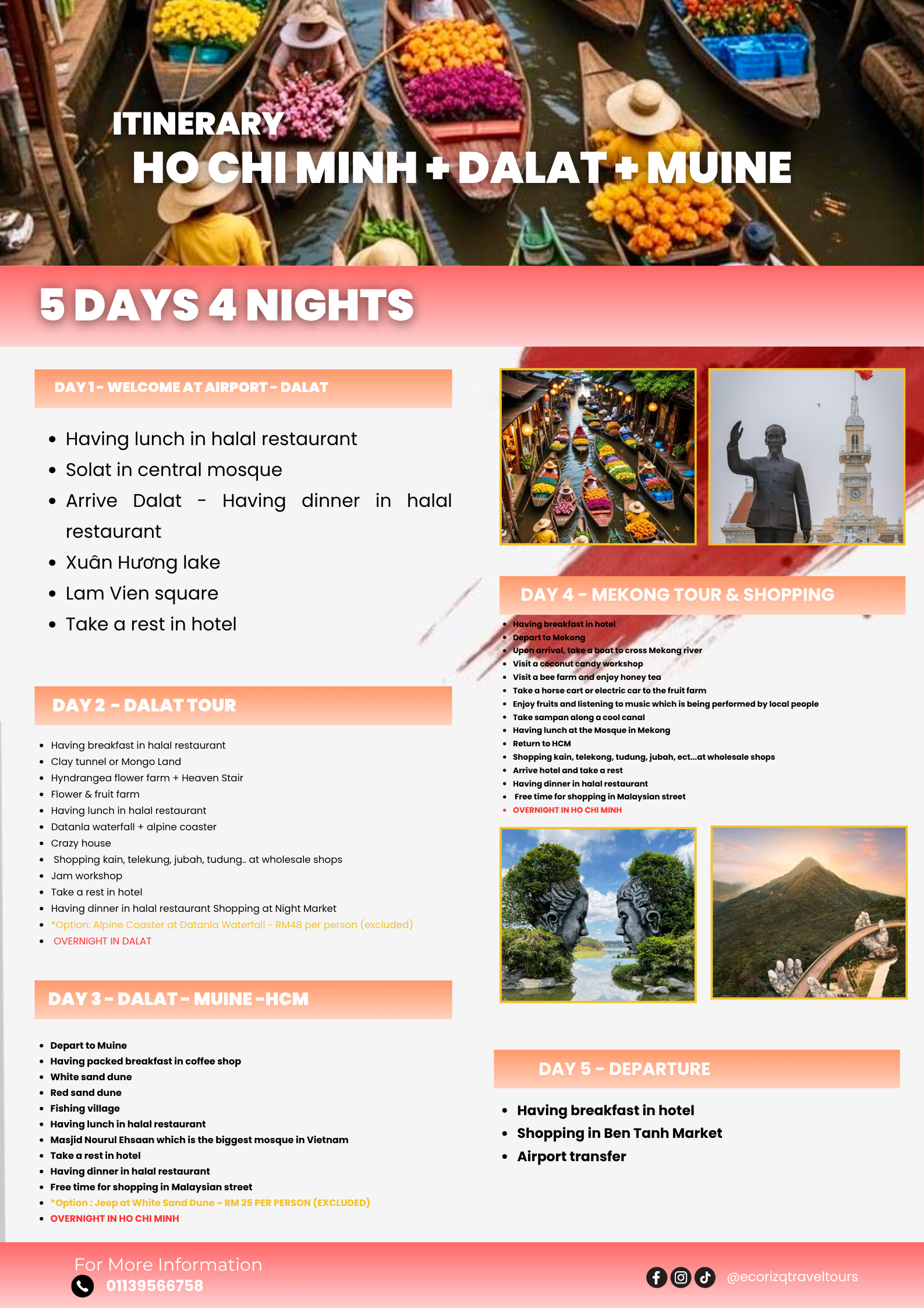 Vietnam Itinerary